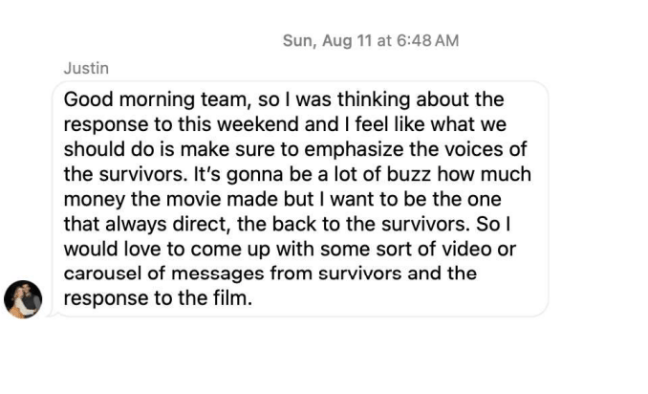 justin baldoni texts