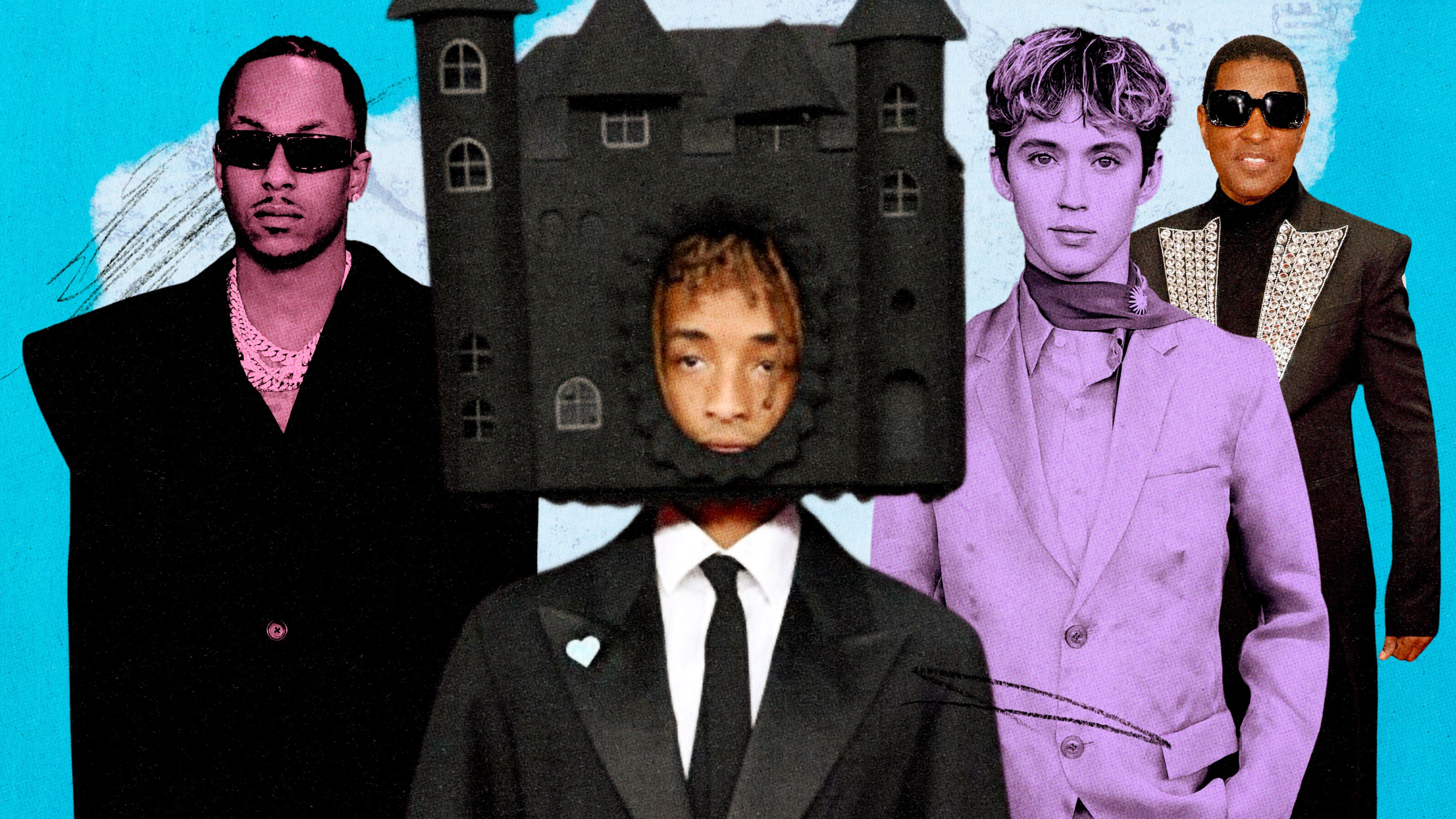 The best dressed men at the 2025 Grammys.