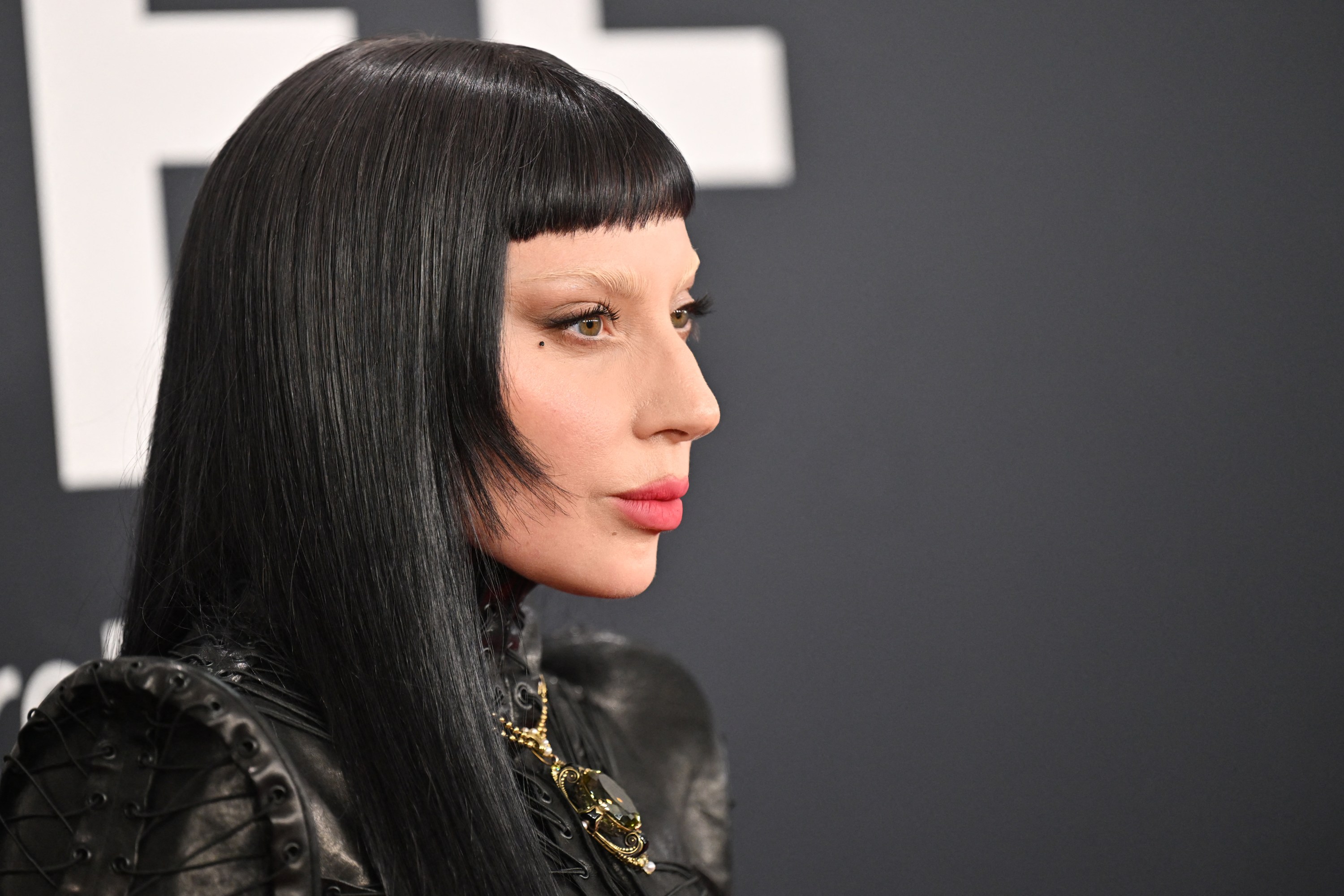 US singer, actress Lady Gaga arrives for the 67th Annual Grammy Awards at the Crypto.com Arena in Los Angeles on February 2, 2025. .