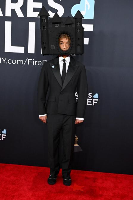 Jaden Smith at the 2025 Grammys.