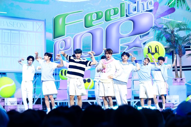 GOYANG, SOUTH KOREA - MAY 22: ZEROBASEONE performs during MBC music program 'Show Champion' at MBC Dream Center on May 22, 2024 in Goyang, South Korea.