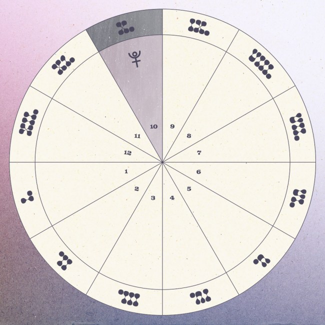 Pluto in the 10th house