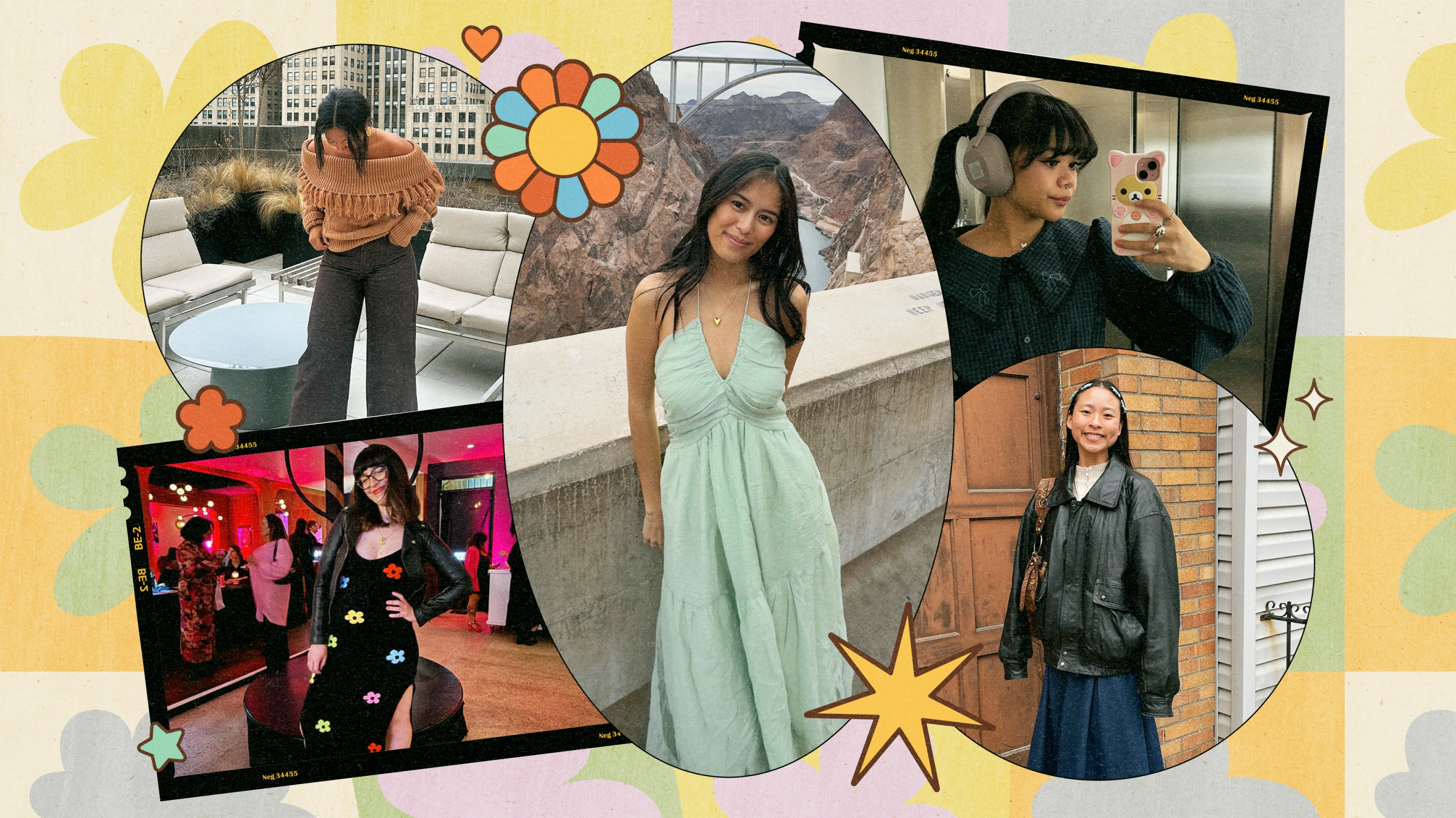 StyleCaster editors Robyn, Gina, Kaili, Kleigh, and Katie wearing clothing pieces from Cider