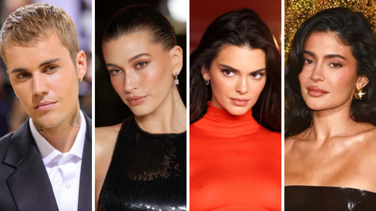 Justin, Hailey, Kendall, Kylie