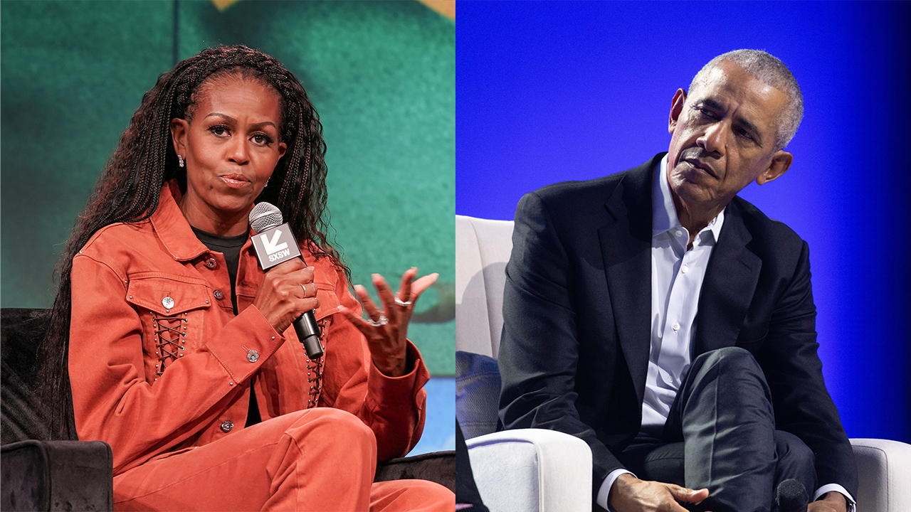 Michelle and Barack Obama