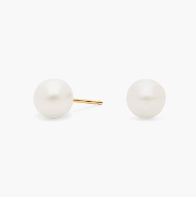 Blue Nile Freshwater Cultured Pearl Stud Earrings
