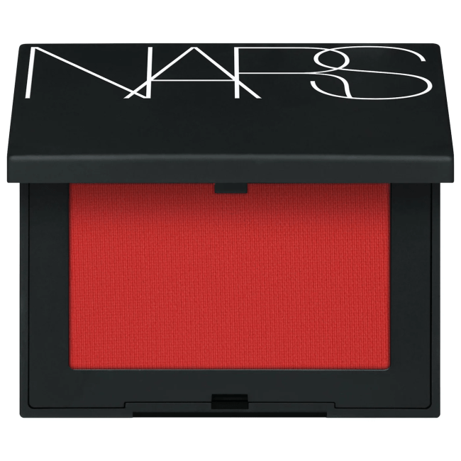 Nars Powder Blush in a black compact.
