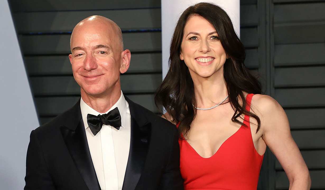 Jeff Bezos & Mackenzie Scott