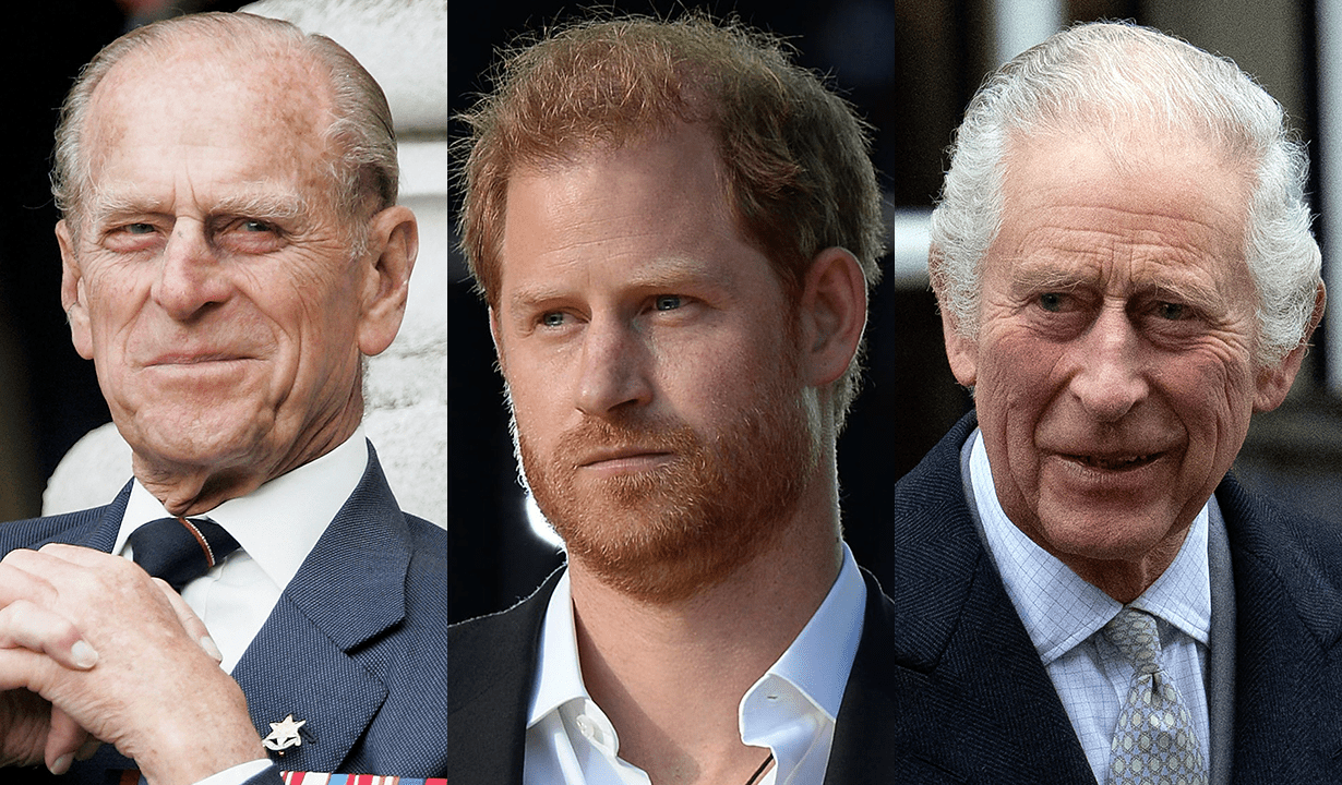 Prince Philip, Prince Harry, King Charles