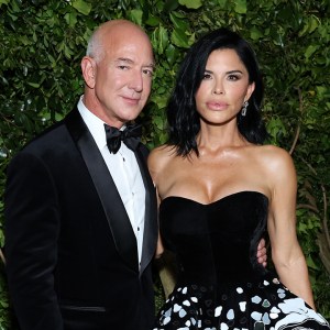 NEW YORK, NEW YORK - MAY 06: (L-R) Jeff Bezos and Lauren Sanchez attend The 2024 Met Gala Celebrating "Sleeping Beauties: Reawakening Fashion" at The Metropolitan Museum of Art on May 06, 2024 in New York City