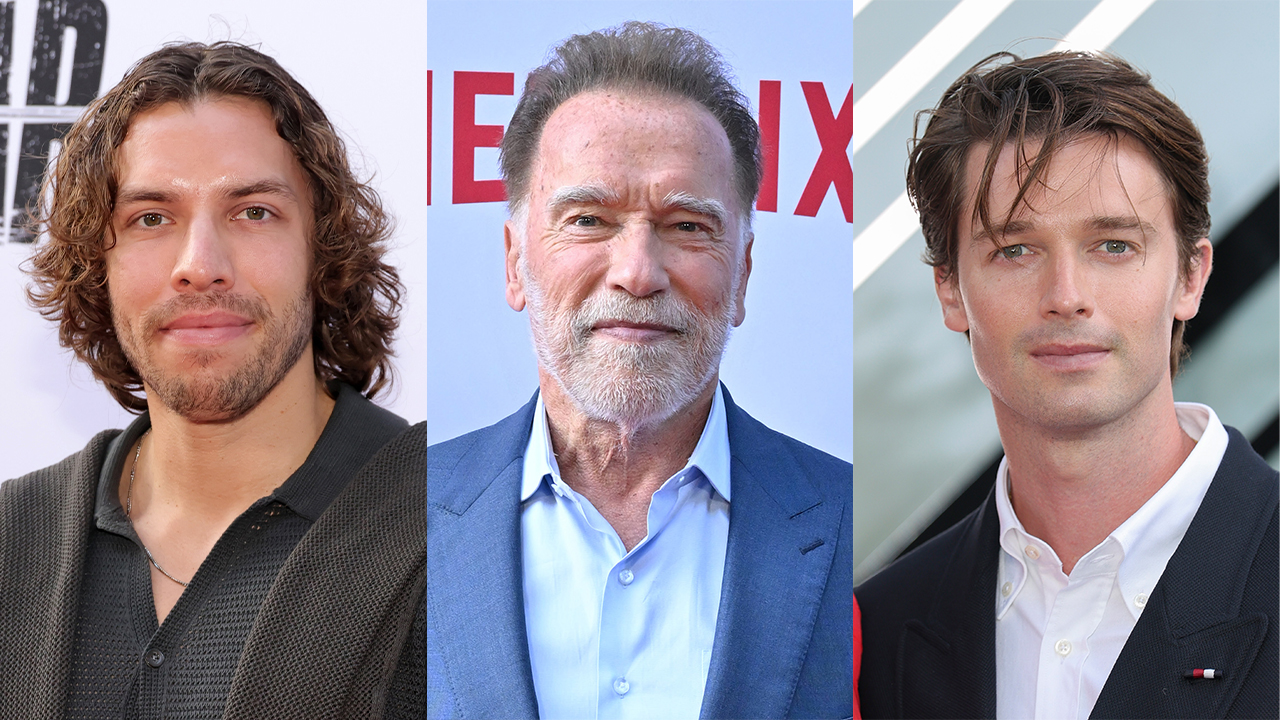 Joseph Baena, Arnold Schwarzenegger, Patrick Schwarzenegger