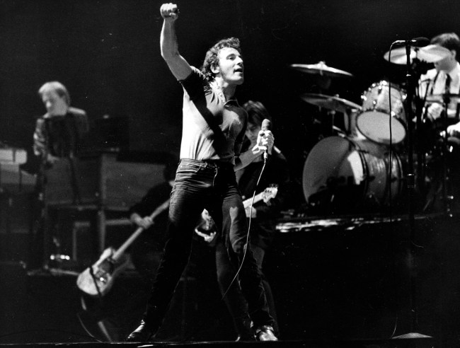 TORONTO, ON:  Bruce Springsteen in concert. Photo taken by Frank Lennon January 20, 1981.