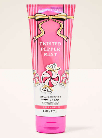 Twisted Peppermint body lotion