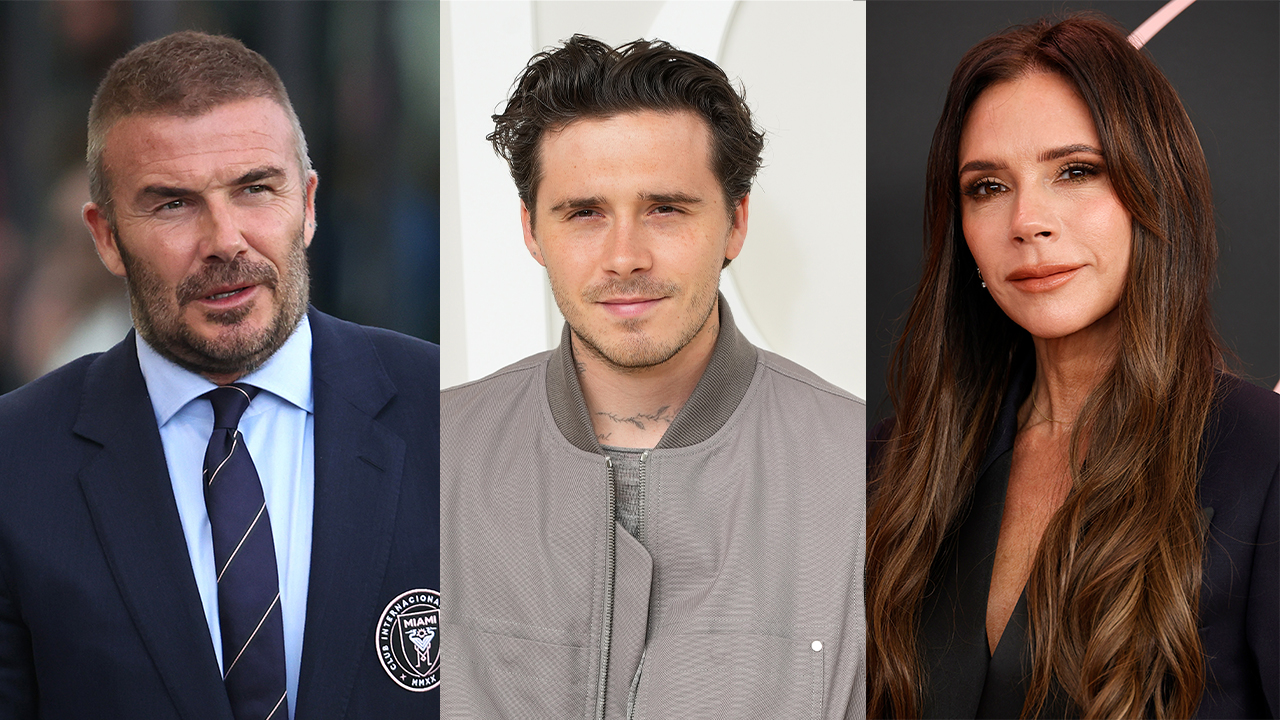 David Beckham, Brooklyn Beckham, Victoria Beckham