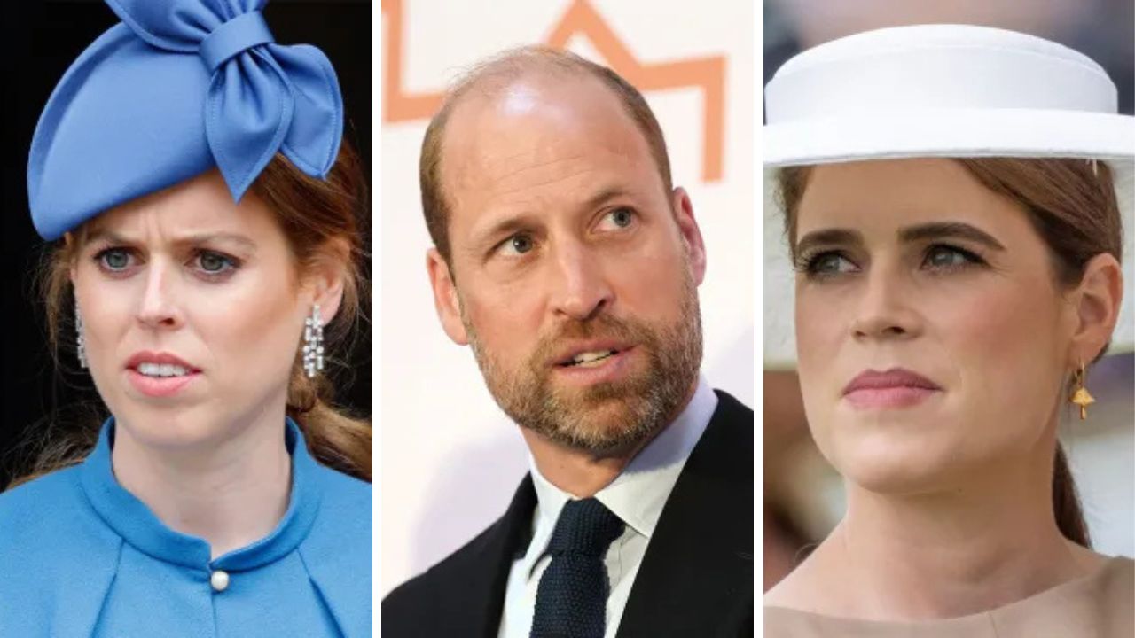 Princess Beatrice, Prince WIlliam, Princess Eugenie