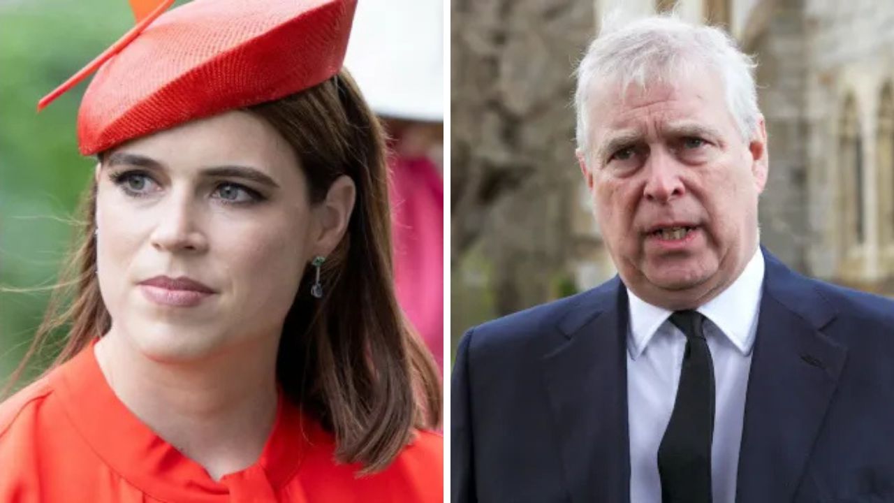 Princess Eugenie, Andrew