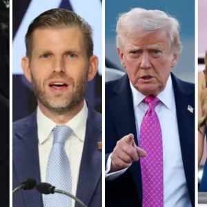 Barron Trump, Eric Trump, Donald Trump, Tiffany Trump