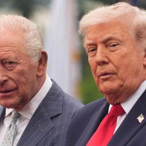 King Charles, President Trump