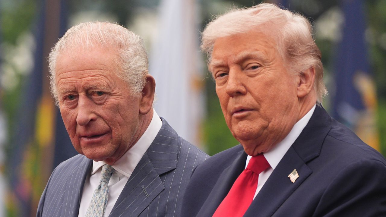 King Charles, President Trump