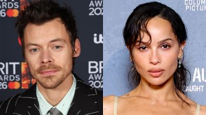Harry Styles and Zoë Kravitz.