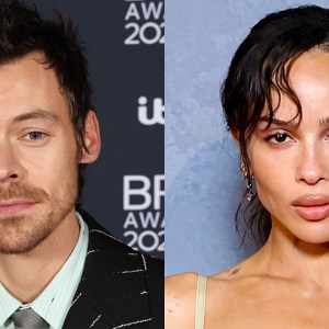 Harry Styles and Zoë Kravitz.