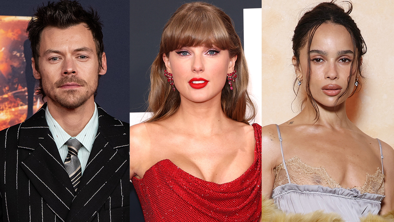 Harry Styles  attends The BRIT Awards 2026; Taylor Swift attends the 67th Annual GRAMMY Awards; Zoë Kravitz attends the Saint Laurent Womenswear Fall/Winter 2025-2026 show.