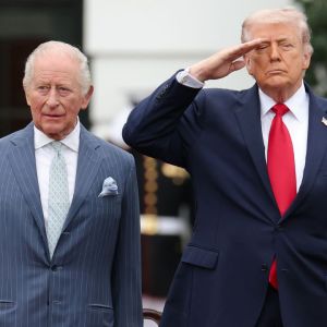 King Charles, President Trump
