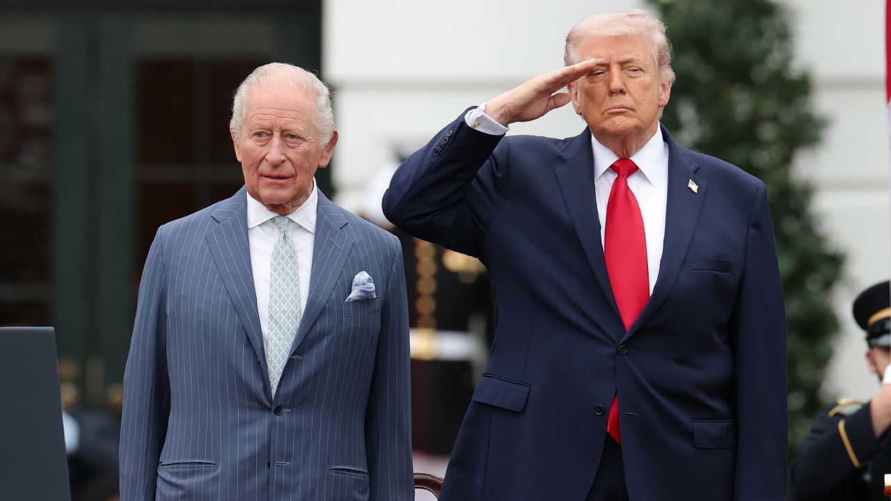 King Charles, President Trump