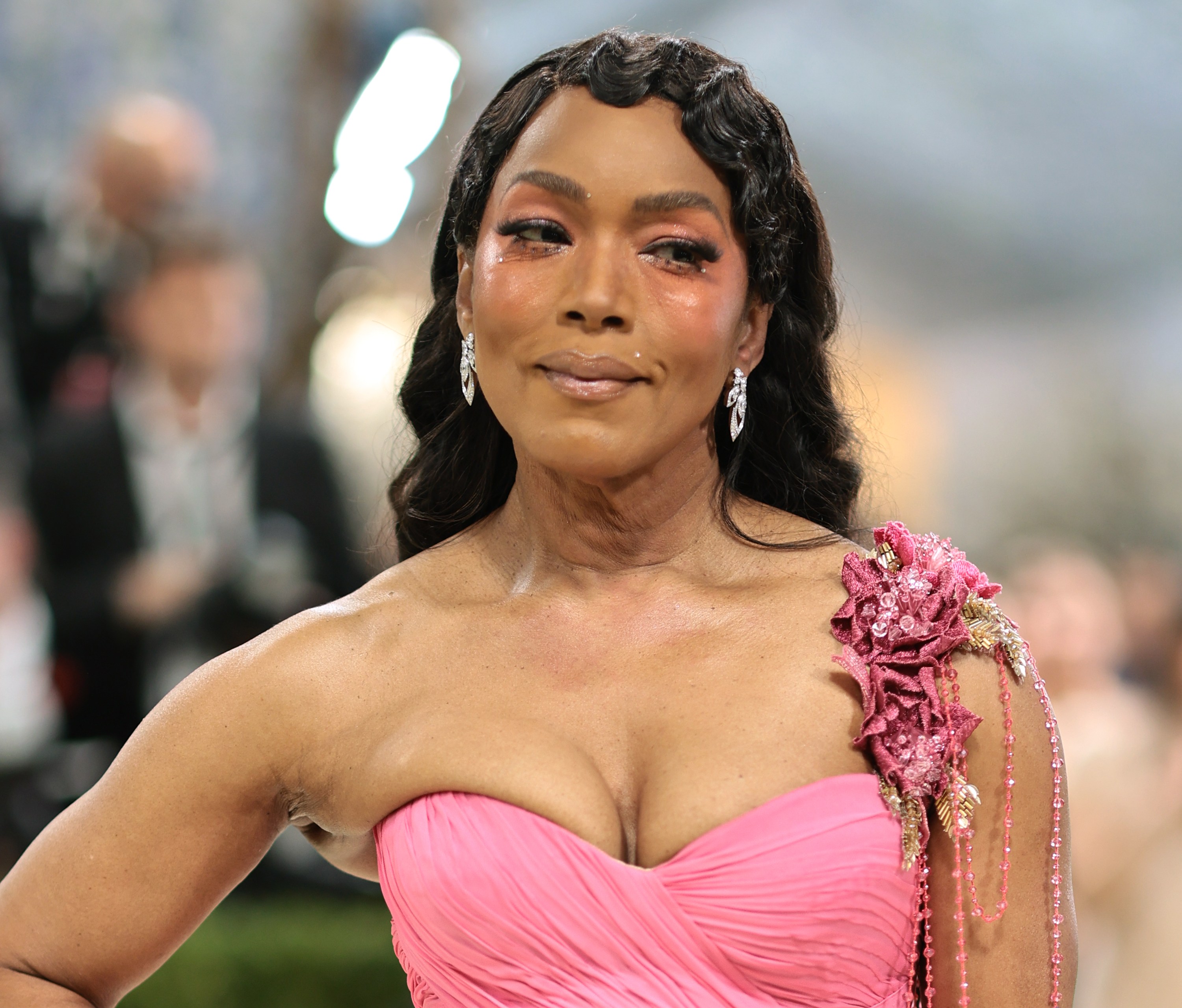 NEW YORK, NEW YORK - MAY 04: Angela Bassett attends the 2026 Met Gala celebrating "Costume Art" at the Metropolitan Museum of Art on May 04, 2026 in New York City. (Photo by Dimitrios Kambouris/Getty Images for The Met Museum/Vogue)