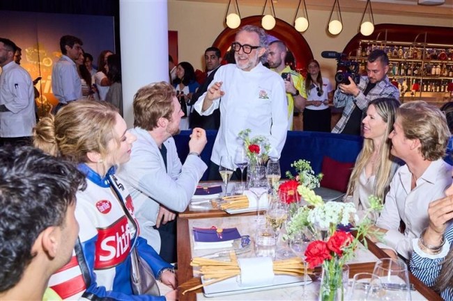 Mikaela Shiffrin with Barilla
