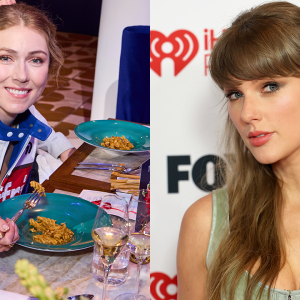 Mikaela Shiffrin and Taylor Swift