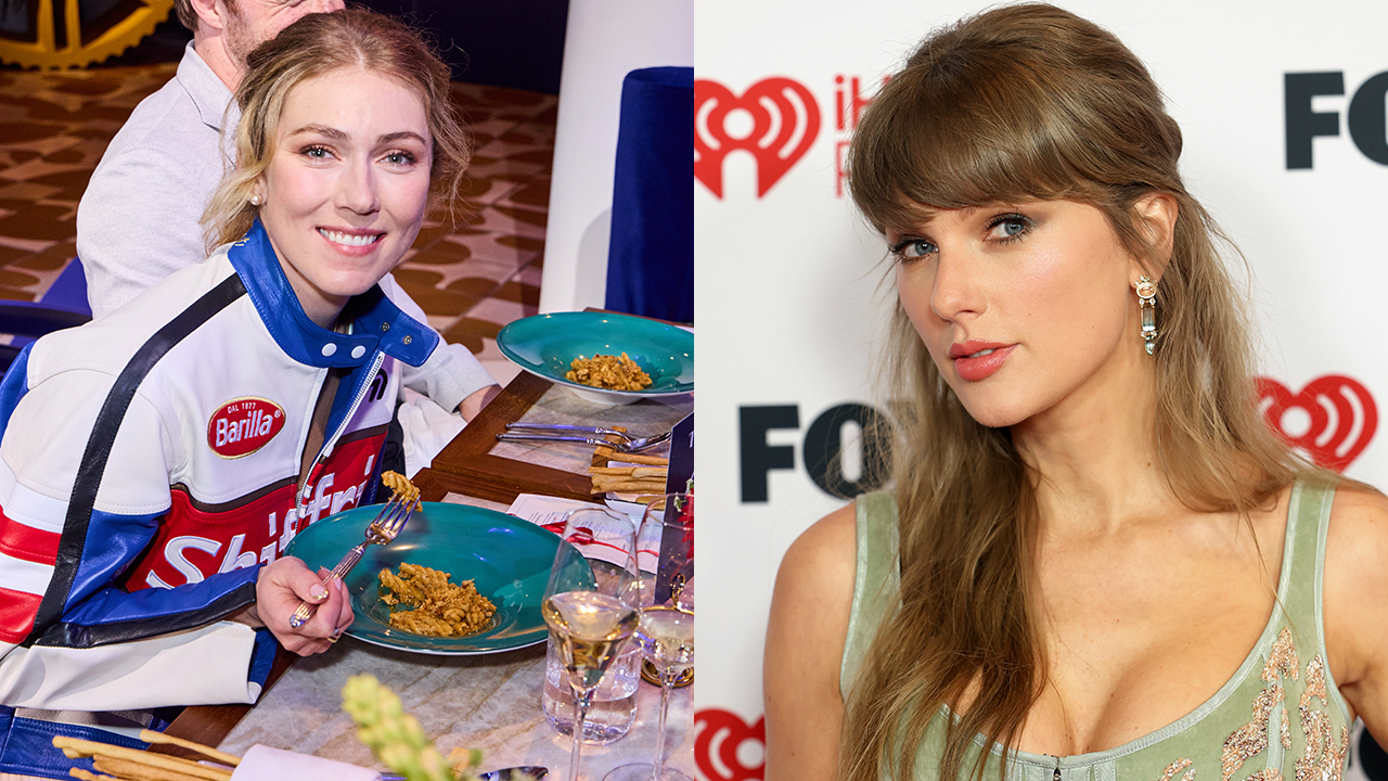 Mikaela Shiffrin and Taylor Swift