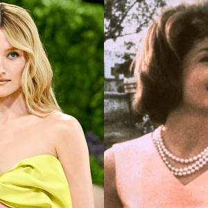 Sarah Pidgeon and Jackie Kennedy