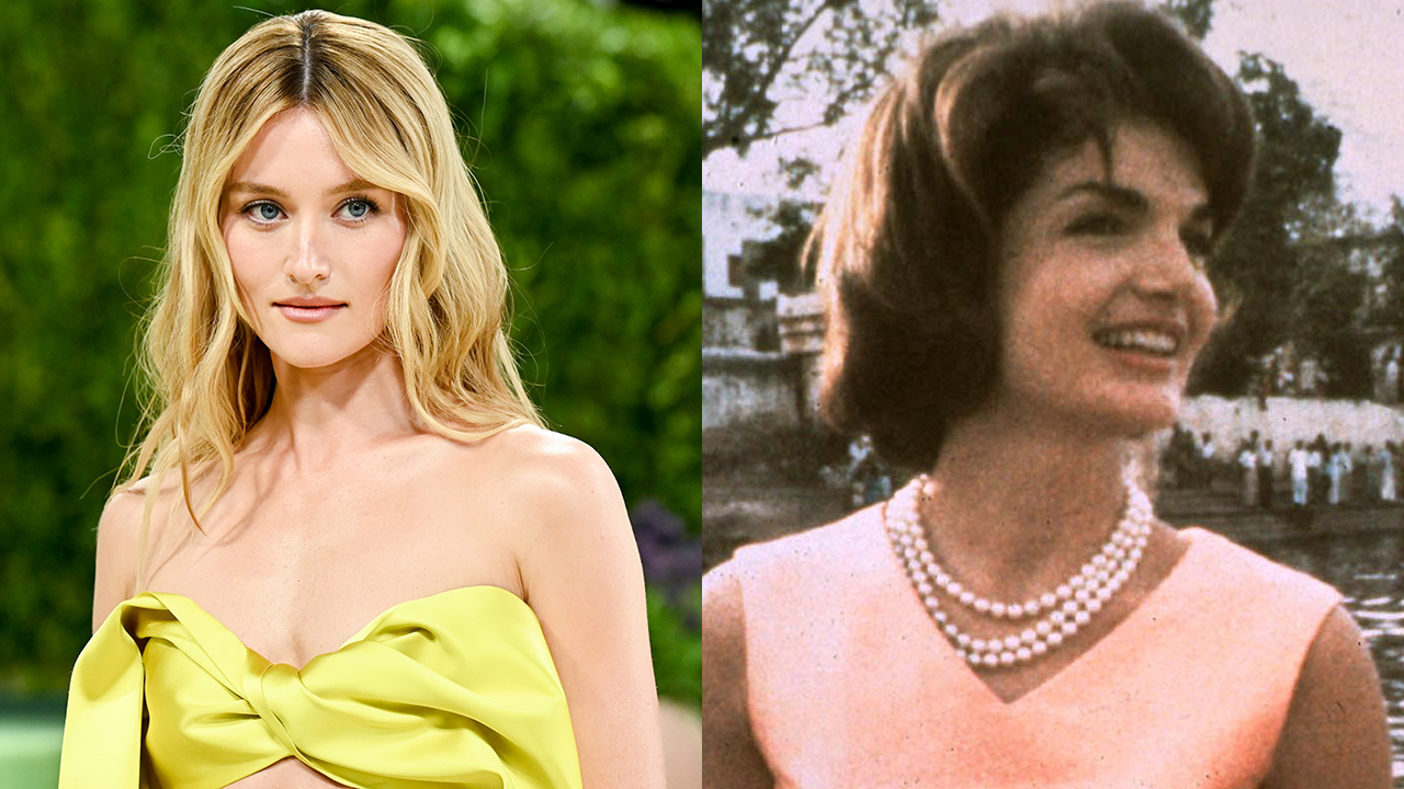 Sarah Pidgeon and Jackie Kennedy