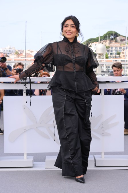 CANNES, FRANCE - MAY 13: Adriana Paz poses during the "Ceniza En La Boca" (Ashes) photocall at the 79th annual Cannes Film Festival at Palais des Festivals on May 13, 2026 in Cannes, France.