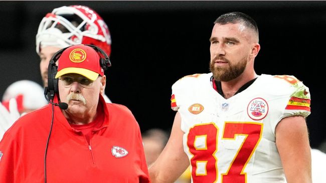 Andy Reid and Travis Kelce