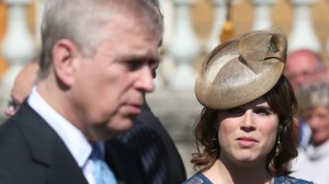 Prince Andrew and Princess Eugenie