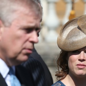 Prince Andrew and Princess Eugenie