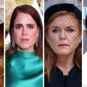 Beatrice, Eugenie, Fergie, Diddy