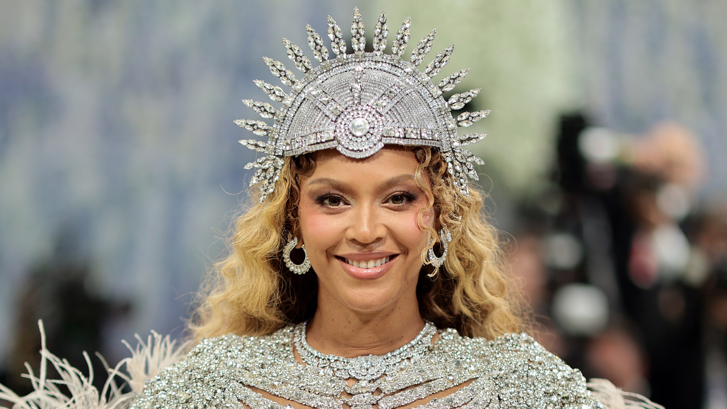 Beyoncé attends the 2026 Met Gala celebrating "Costume Art" at the Metropolitan Museum of Art on May 04, 2026 in New York City.