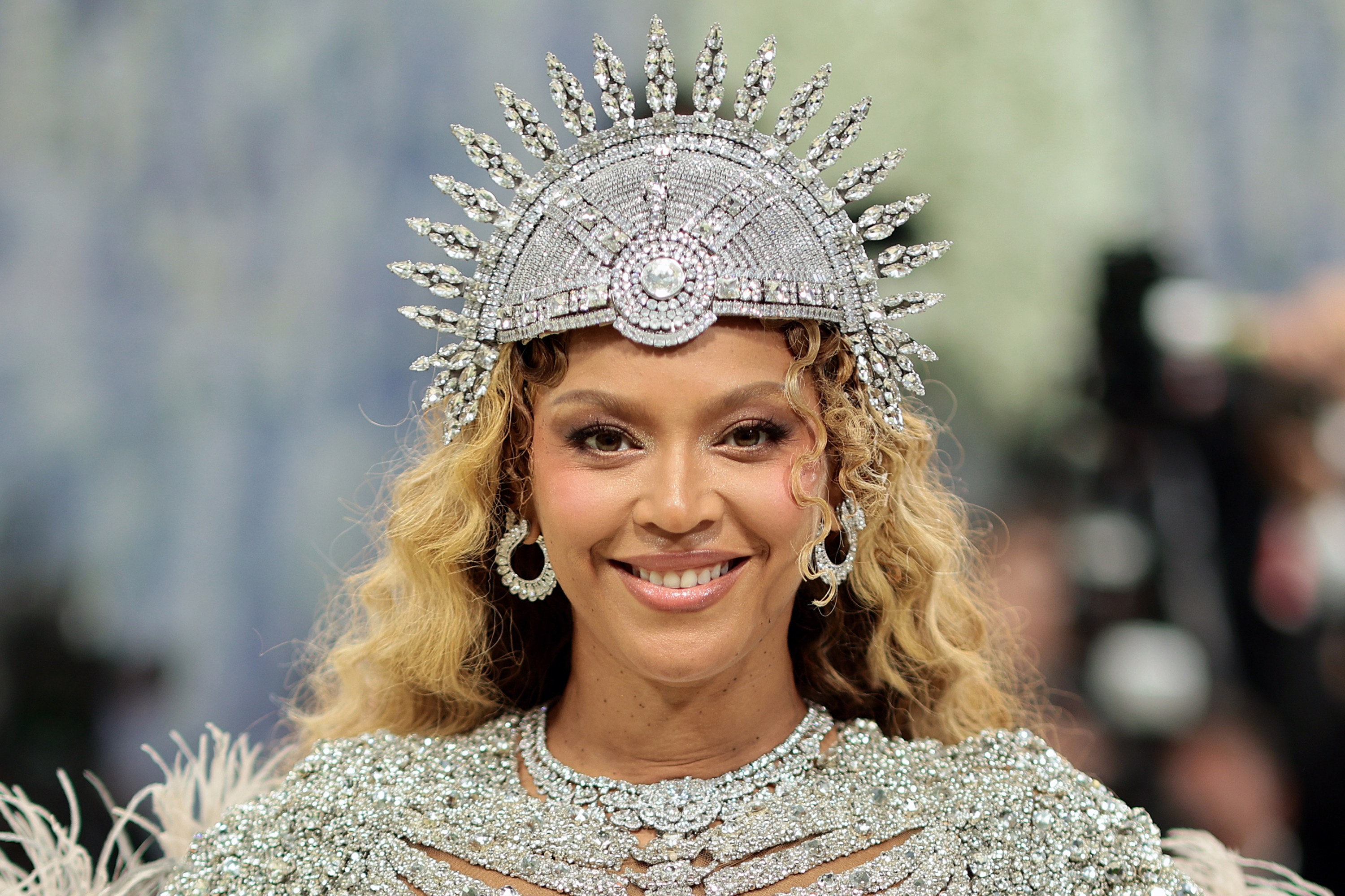 Beyoncé attends the 2026 Met Gala celebrating "Costume Art" at the Metropolitan Museum of Art on May 04, 2026 in New York City.