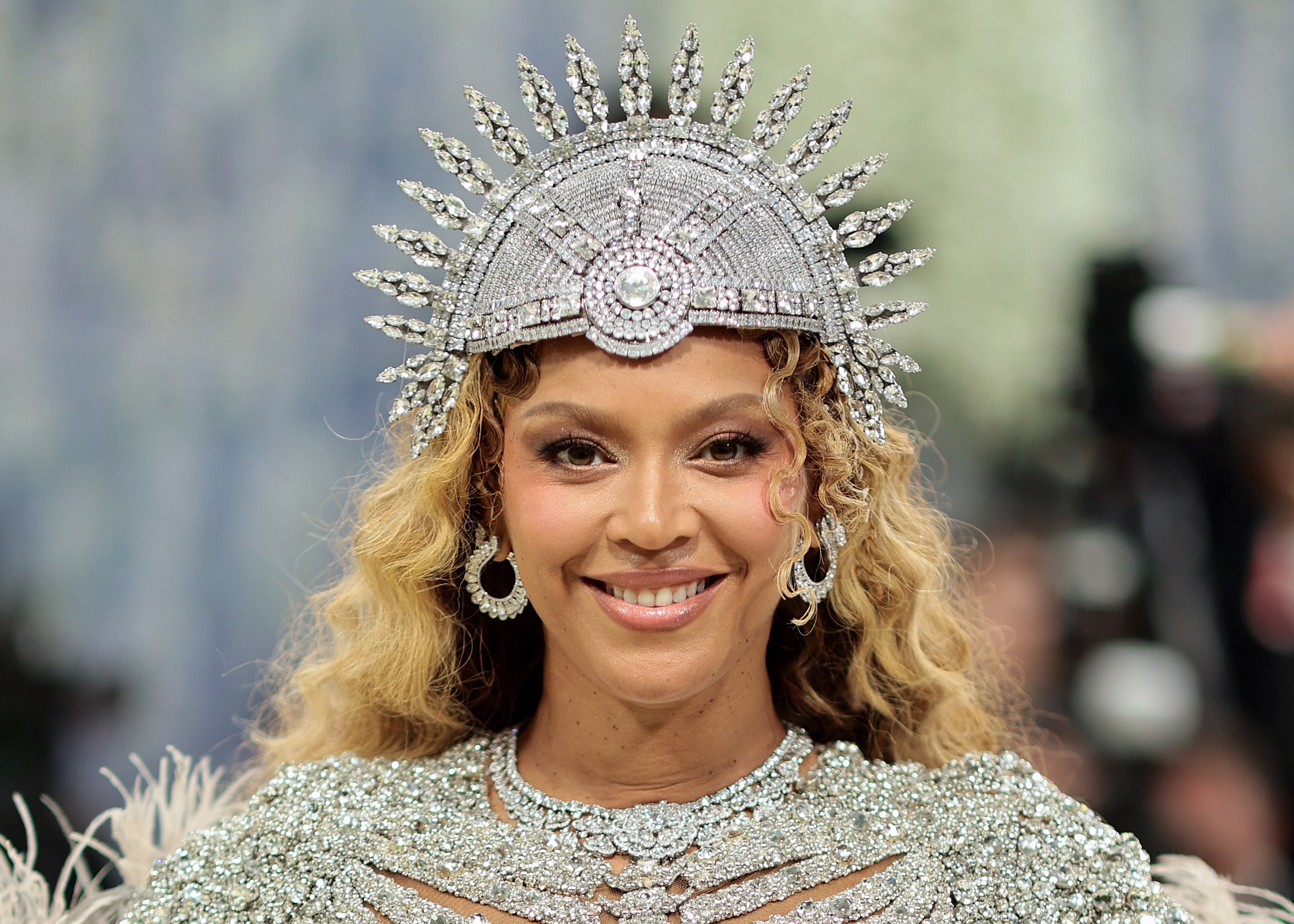 Beyoncé attends the 2026 Met Gala celebrating "Costume Art" at the Metropolitan Museum of Art on May 04, 2026 in New York City.