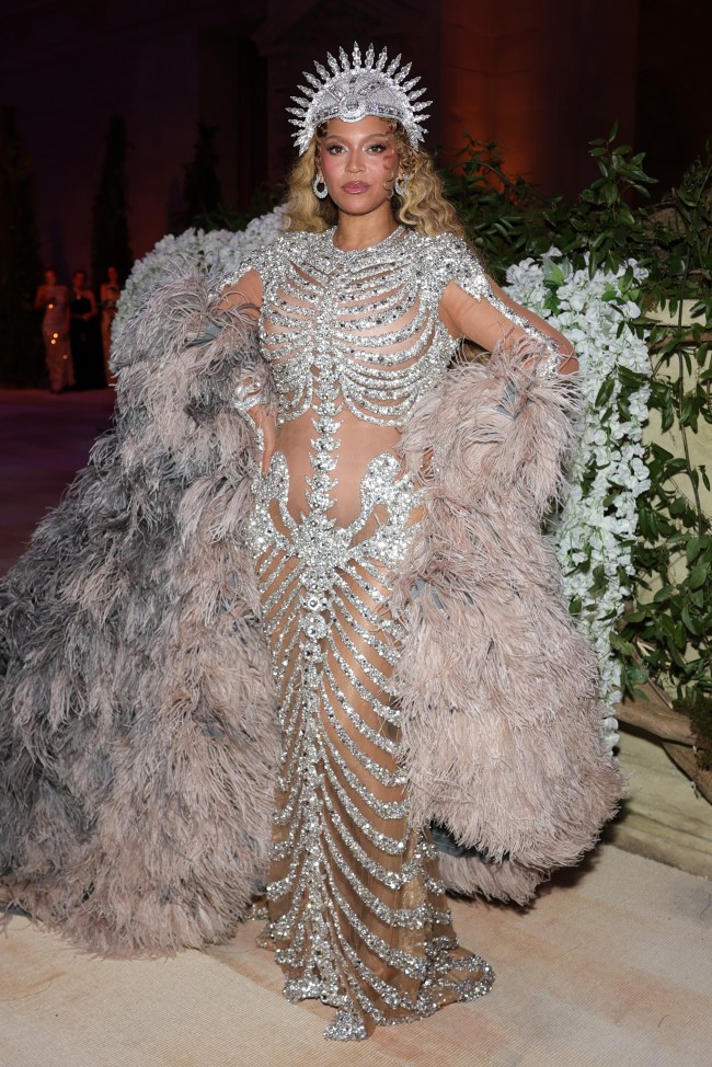 Beyoncé attends the 2026 Met Gala celebrating "Costume Art" at the Metropolitan Museum of Art on May 04, 2026 in New York City.