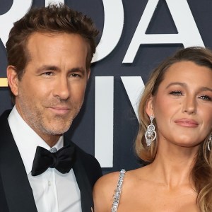 NEW YORK, NEW YORK - FEBRUARY 16:  (L-R) Ryan Reynolds and Blake Lively attend SNL50: The Anniversary Special on February 16, 2025 in New York City.