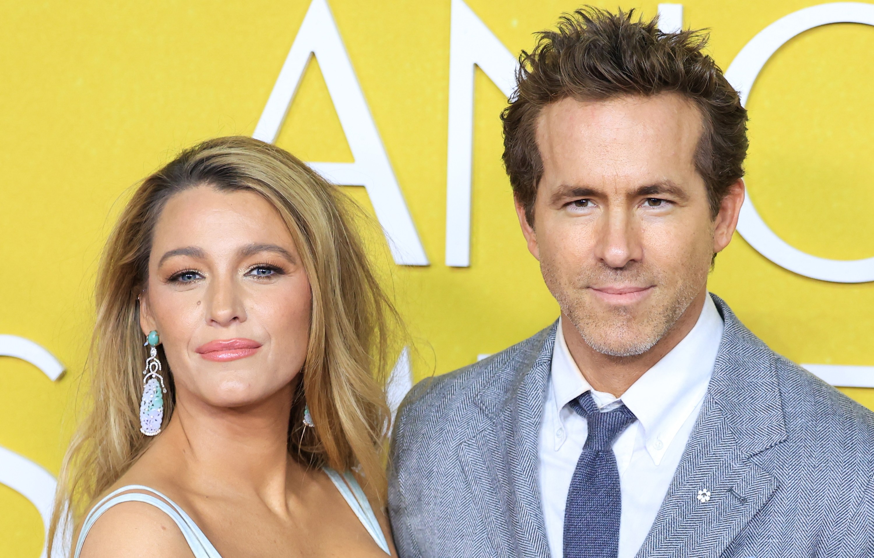 Blake Lively and Ryan Reynolds attend the New York special screening of 'Another Simple Favor' at the Jazz at Lincoln Center in New York on April 27, 2025.