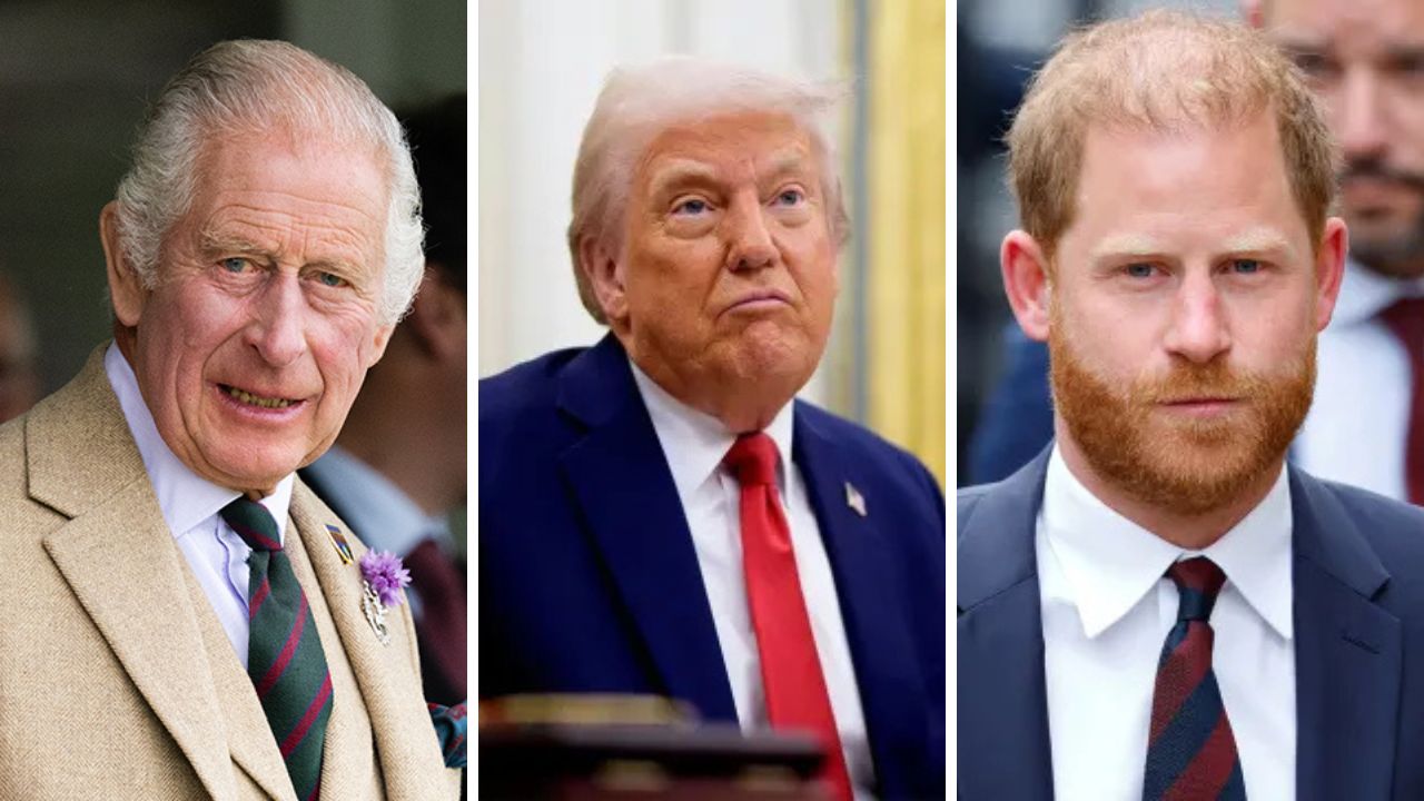 Charles, Trump, Harry