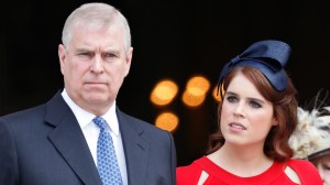 Prince Andrew and Princess Eugenie attend a national service of thanksgiving to mark Queen Elizabeth II's 90th birthday at St Paul's Cathedral on June 10, 2016 in London, England.