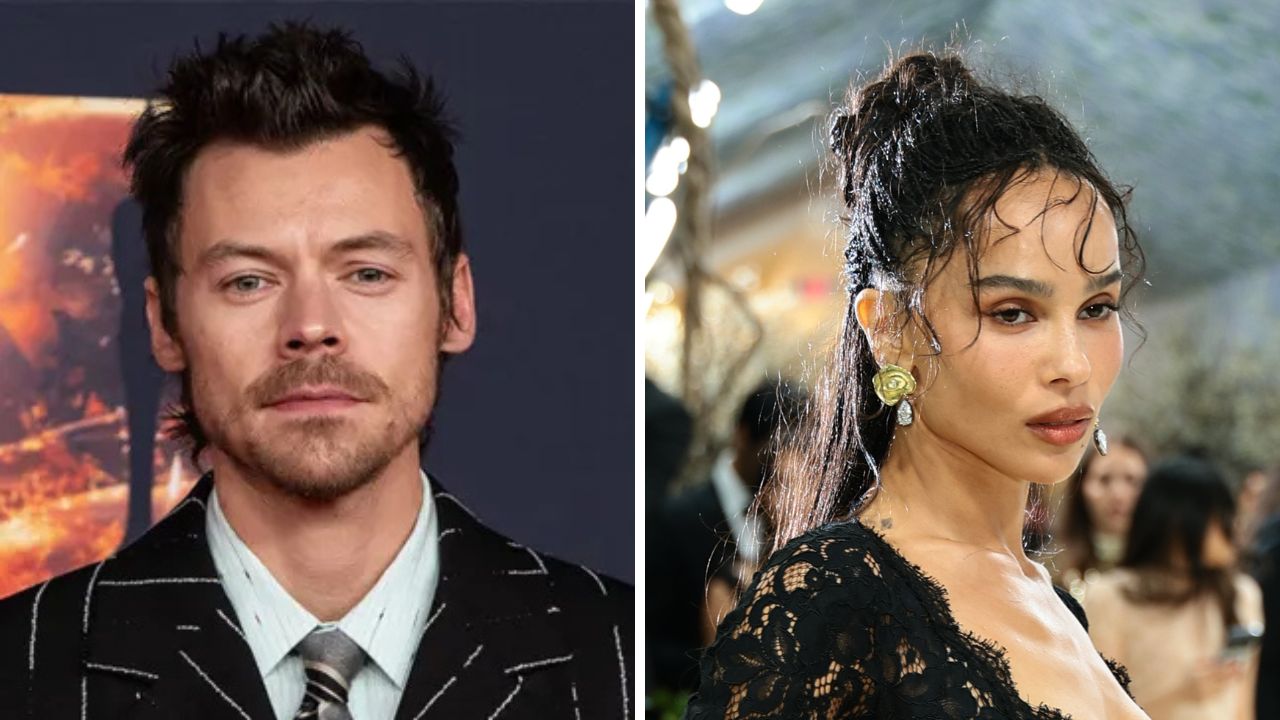Harry Styles and Zoe Kravitz