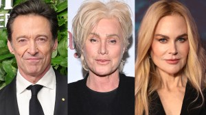 NEW YORK, NEW YORK - DECEMBER 01: Hugh Jackman attends the 35th Gotham Film Awards at Cipriani Wall Street on December 01, 2025 in New York City; NEW YORK, NEW YORK - DECEMBER 02: Deborra-Lee Furness attended a special screening of Ella McCay at MOMA on December 2, 2025 in New York City; NEW YORK, NEW YORK - MARCH 03: Nicole Kidman attends the Prime Video's "Scarpetta" New York Premiere at Regal Union Square on March 03, 2026 in New York City.
