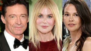 Hugh Jackman, Nicole Kidman, and Sutton Foster attend the 2026 Met Gala celebrating "Costume Art" at the Metropolitan Museum of Art on May 04, 2026 in New York City.